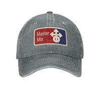 Master Mi Logo Arthur Russell Baseball Caps Fashion Washed Denim Hats Outdoor Adjustable Casquette Hip Hop Baseball Cowboy Hat