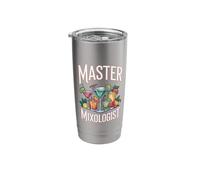 Master Mixologist Mixology Drinks Bartender Bar Margarita Stainless Steel Insulated Tumbler