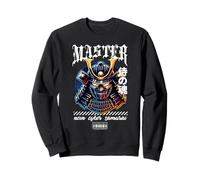 Master Neon Cyber Samurai Warrior Spirit Sweatshirt