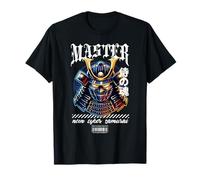 Master Neon Cyber Samurai Warrior Spirit T-Shirt