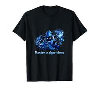 Master of Algorithms Data Science Wizard Graphic T-Shirt