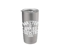 Master of Applied Statistics Data Science Stainless Steel Insulated Tumbler