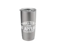Master of Applied Statistics Econometrics Stainless Steel Insulated Tumbler