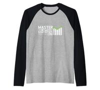 Master of Applied Statistics (M.A.S.) Raglan Baseball Tee