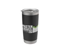 Master of Applied Statistics (M.A.S.) Stainless Steel Insulated Tumbler