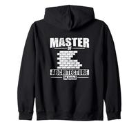 Master of Architecture Sustainable Building Zip Hoodie
