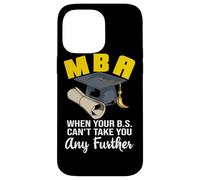 Master of Business Administration MBA Masters Degree Case for iPhone 14 Pro Max