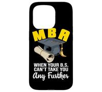 Master of Business Administration MBA Masters Degree Case for iPhone 15 Pro
