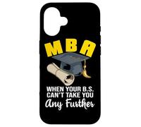 Master of Business Administration MBA Masters Degree Case for iPhone 16
