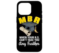 Master of Business Administration MBA Masters Degree Case for iPhone 16 Pro