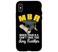 Master of Business Administration MBA Masters Degree Case for iPhone X/XS