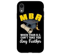 Master of Business Administration MBA Masters Degree Case for iPhone XR
