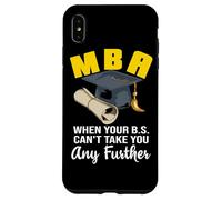 Master of Business Administration MBA Masters Degree Case for iPhone XS Max