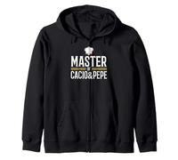 Master of Cacio e Pepe Funny Italian Food Zip Hoodie