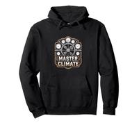 Master Of Climate HVAC Technician Identity Pullover Hoodie