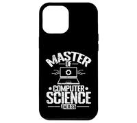 Master of Computer Science Data Security Case for iPhone 12 Pro Max