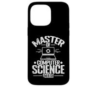 Master of Computer Science Data Security Case for iPhone 14 Pro Max