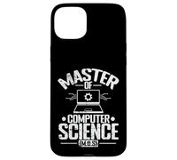 Master of Computer Science Data Security Case for iPhone 15 Plus