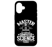 Master of Computer Science Data Security Case for iPhone 16