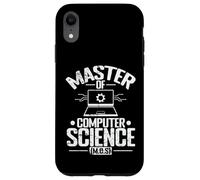 Master of Computer Science Data Security Case for iPhone XR