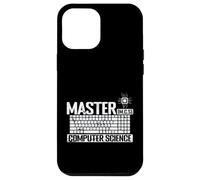 Master of Computer Science Software Engineering Case for iPhone 12 Pro Max