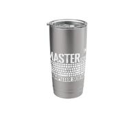 Master of Computer Science Software Engineering Stainless Steel Insulated Tumbler