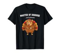 Master of Disguise - cat in Turkey Suit Funny Thanksgiving T-Shirt