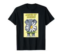 Master of Disguise Elephant Daisy Charming Unique Funny Art T-Shirt
