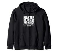 Master of Human Resource Management Labor Law Zip Hoodie