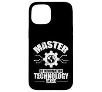 Master of Information Technology Network System Security Case for iPhone 15