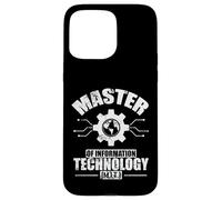 Master of Information Technology Network System Security Case for iPhone 15 Pro Max