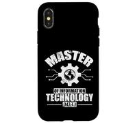 Master of Information Technology Network System Security Case for iPhone X/XS