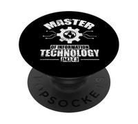 Master of Information Technology Network System Security PopSockets Adhesive PopGrip