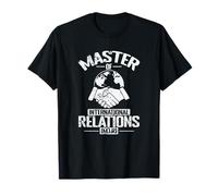 Master of International Relations Global Diplomacy T-Shirt