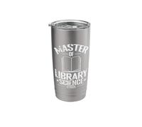 Master of Library Science/Library and Information Science Stainless Steel Insulated Tumbler