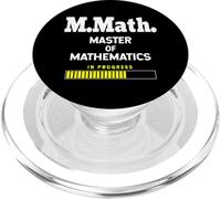 Master Of Mathematics Student - In Progress PopSockets PopGrip for MagSafe