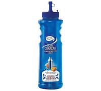 Master of Mixes Cocktail Essentials | Blue Curacao | Non-Alcoholic | 375ml | Home Bar Cocktail Ingredient | Blue Syrup | Slushy Frozen Drinks