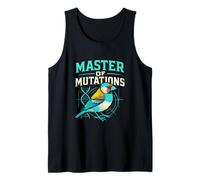 Master of Mutations Finch Genetics Humor Tank Top