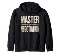 Master Of Negotiation Persuasive Skills Deal - Zip Hoodie