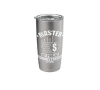 Master of Public Administration (M.P.A.) Stainless Steel Insulated Tumbler