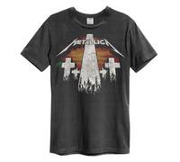 Master Of Puppets Revamp Metallica T-Shirt Amplified Charcoal XL
