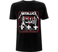 Master Of Puppets Vintage Photo Cotton T-Shirt metallica Black L