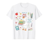 Master of Teaching Tiny Tornadoes Silly-Goose Teacher School T-Shirt