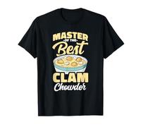 Master Of The Best Clam Chowder Cook Chef Recipe T-Shirt