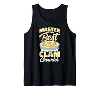 Master Of The Best Clam Chowder Cook Chef Recipe Tank Top