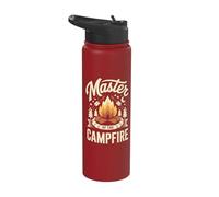 Master of The Campfire Stainless Steel Insulated Water Bottle