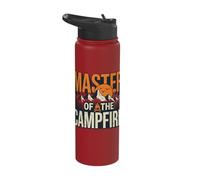 Master of The Campfire Stainless Steel Insulated Water Bottle