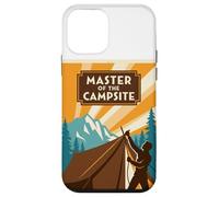 Master of the Campsite Vintage Retro Tent Mountain Poster Case for iPhone 12 mini