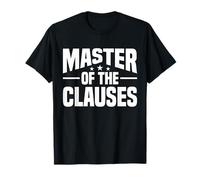 Master of The Clauses Contract Specialist Humor T-Shirt