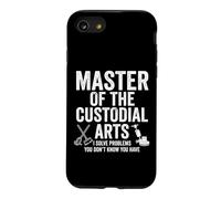 Master of the Custodial Arts Funny Janitor Solving Problems Case for iPhone SE (2020) / 7/8